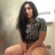 Veronica finally shows us some nice scenes of the shit coming out of her ass, forwards and backwards while using a public restroom toilet. Some pissing and farting. She wipes her ass and shows us the dirty TP. 720P HD. 139MB, MP4 file. Over 9 minutes.